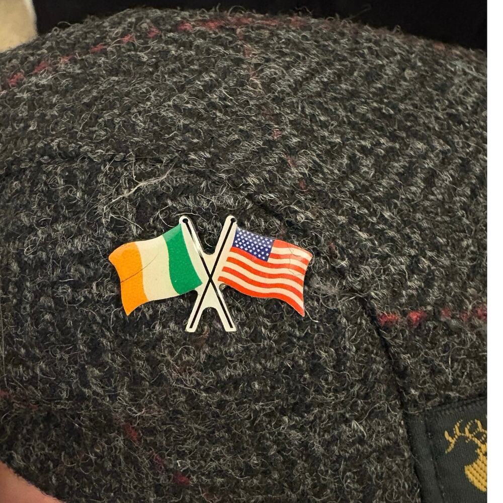 Mucros Weavers Workshop Trinity Flat Cap Wool XL … - image 9